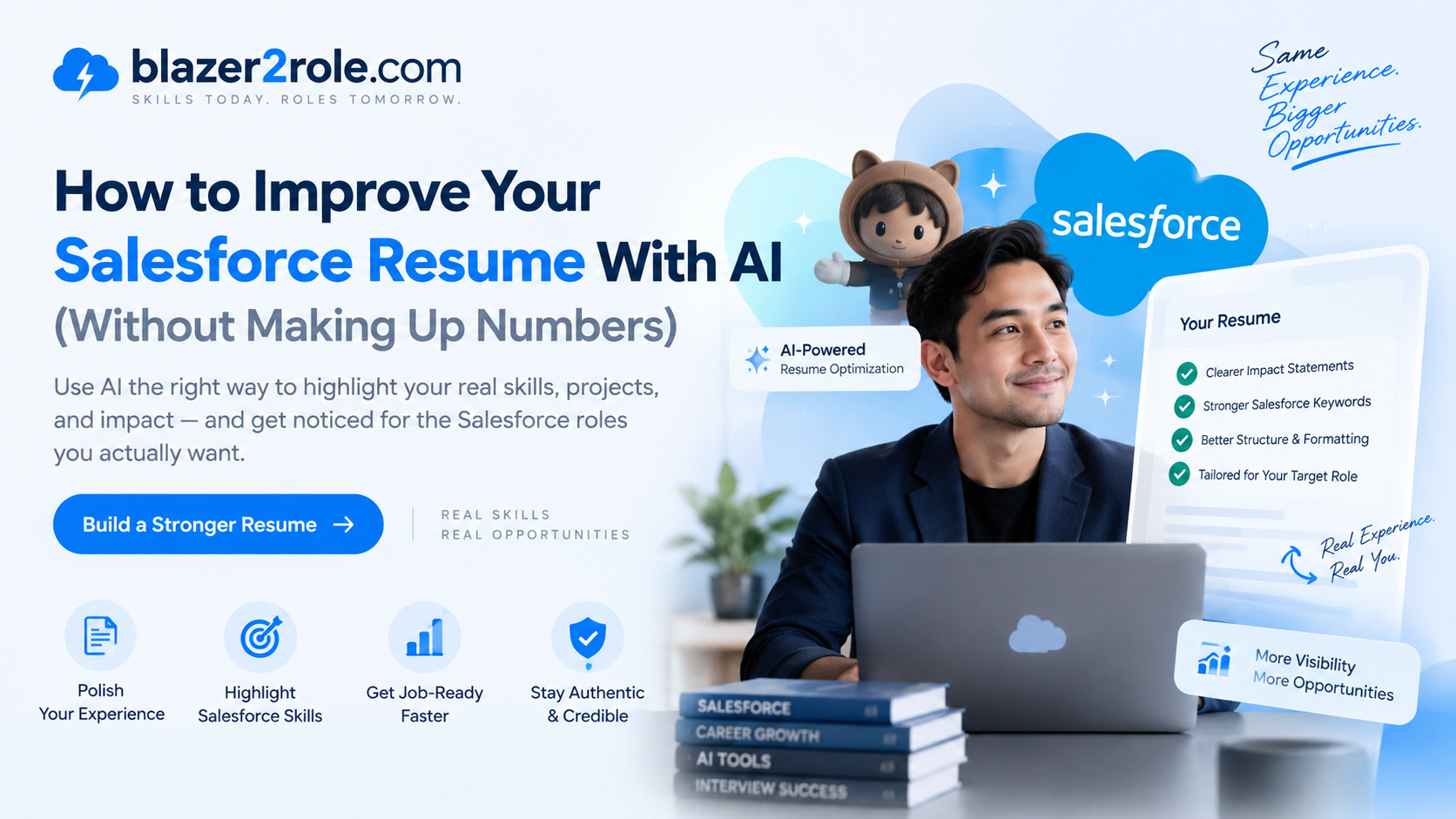 How to Improve Your Salesforce Resume With AI (Without Making Up Numbers) 2026