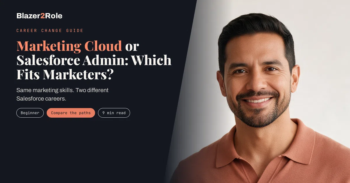 Marketing Cloud or Salesforce Admin: Which Fits Marketers?