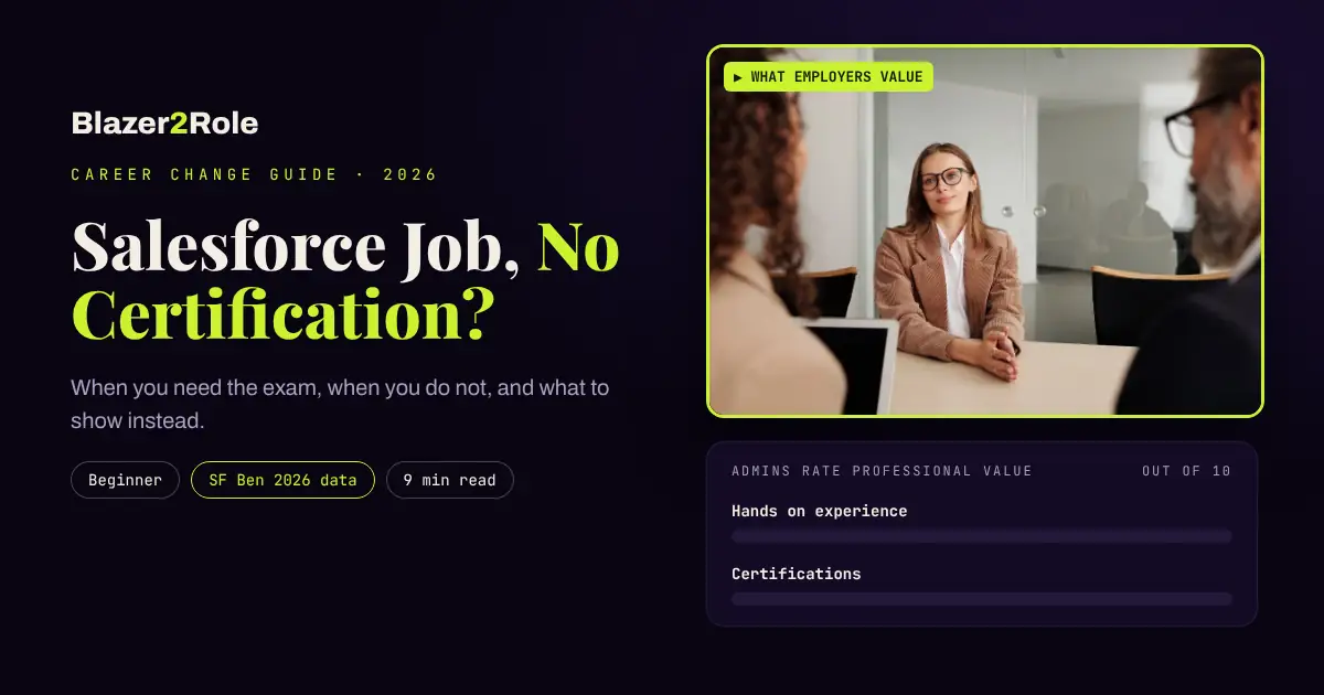 Can You Get a Salesforce Job Without a Certification in 2026?